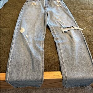 Cello Light Blue Distressed Women's Jeans